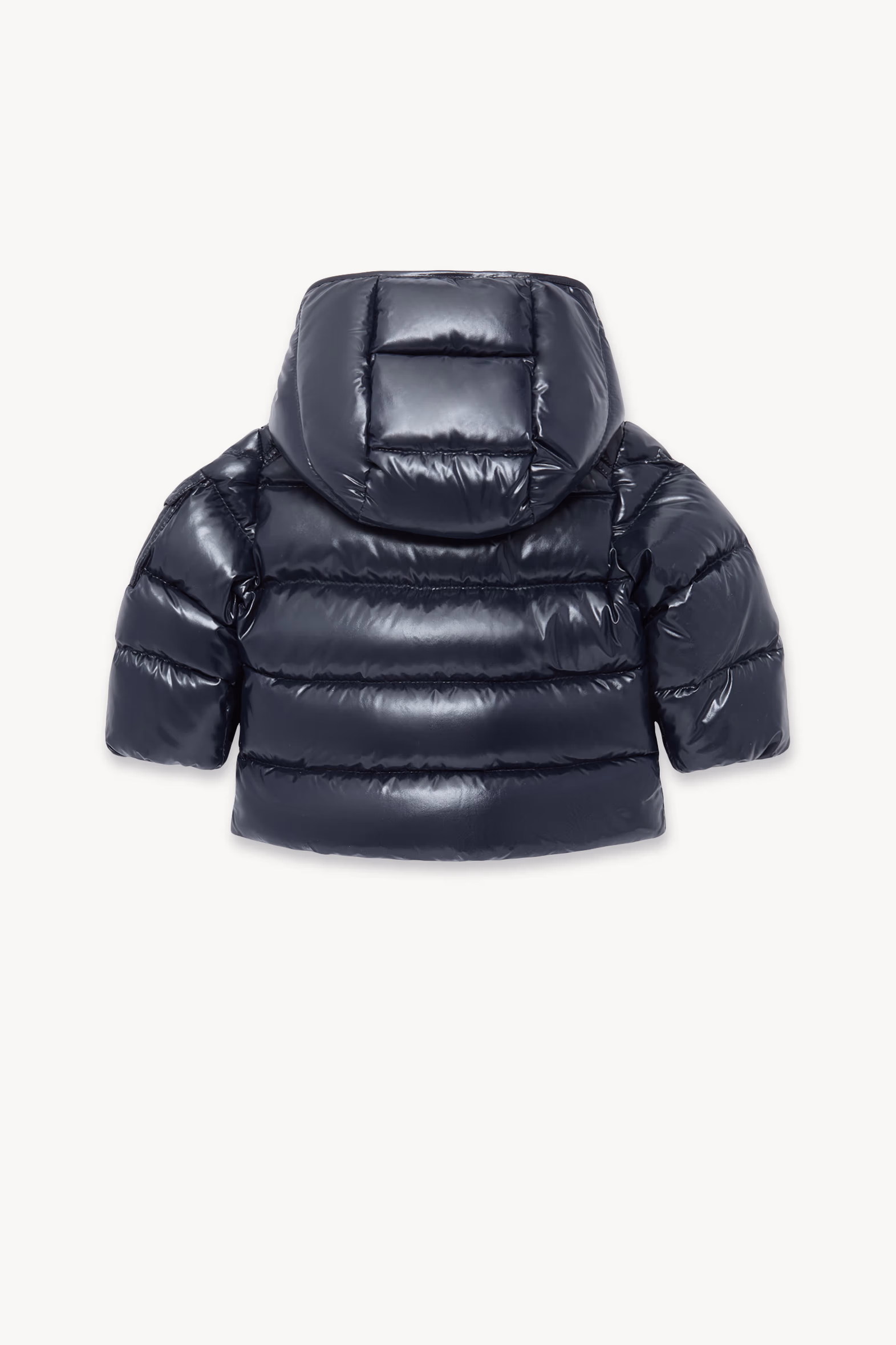 Moncler Maya Baby Hooded Down Jacket Boy Navy Blue Moncler 3